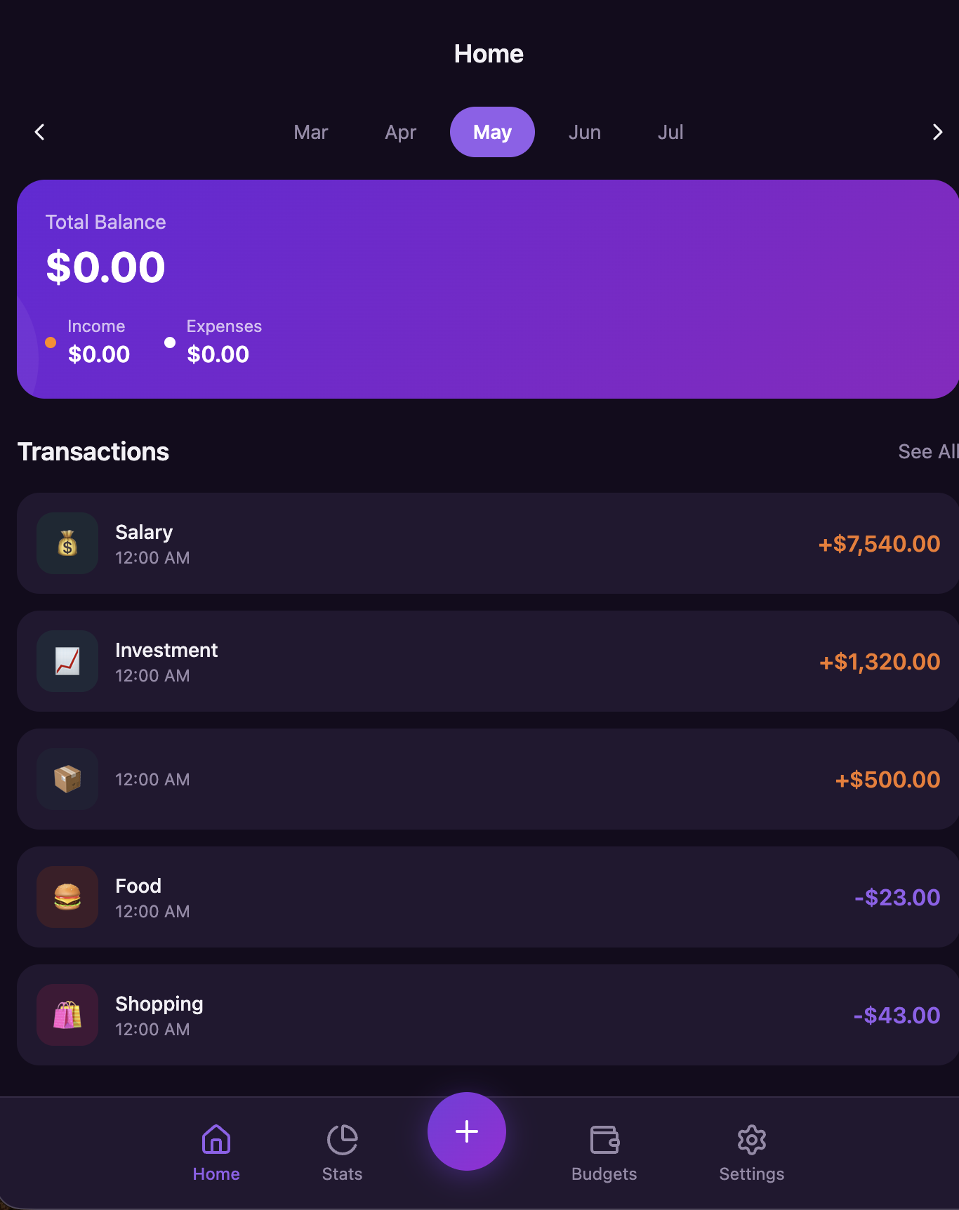 Expense Tracker App